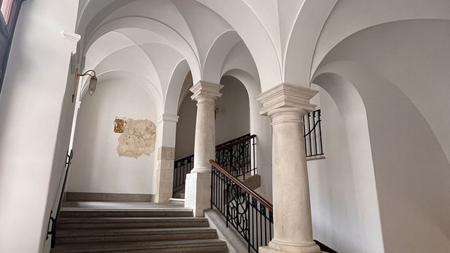 Neues Rathaus Leipzig, Treppenhaus © M.O.O.CON/Jana Steinborn