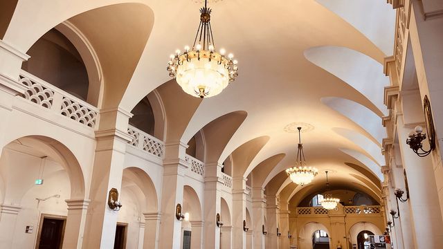 Neues Rathaus Leipzig, Wandelhalle © M.O.O.CON/Jana Steinborn