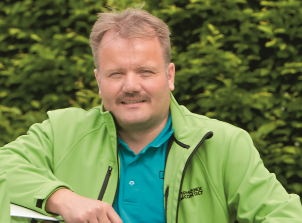 Frank Schröder ist Head of Facility Management bei Phoenix Contact G Frank Schröder ist Head of Facility Management bei Phoenix Contact