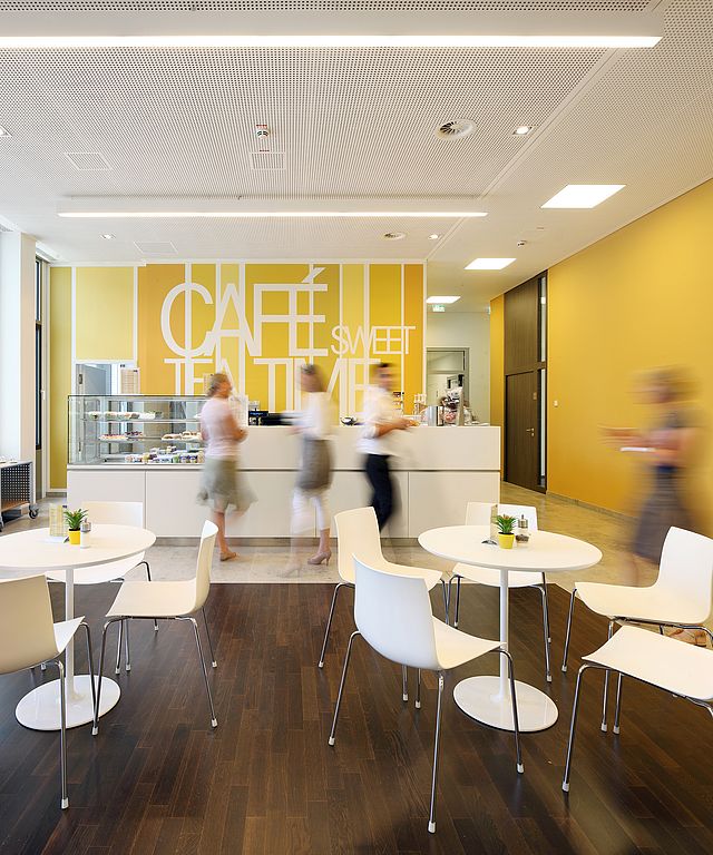 Lufthansa AirPlus Café, © Eibe Sönnecken