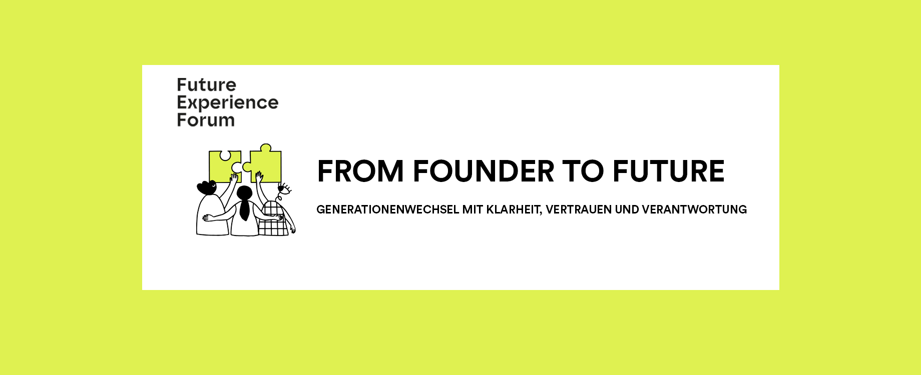 Future Experience Forum | From Founder to Future - M.O.O.CON | Die ...